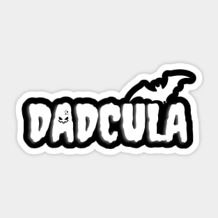 dadcula Halloween Dad Sticker